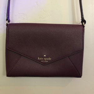 Kate Spade Maroon Crossbody